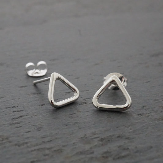 Rounded Triangle Studs