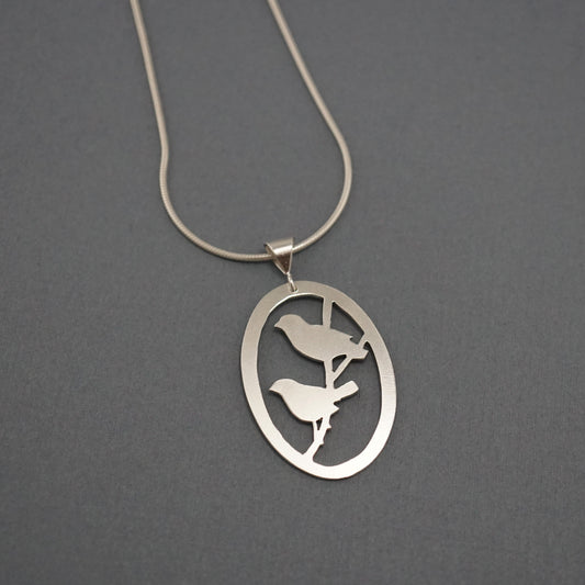 Two Finches Necklace