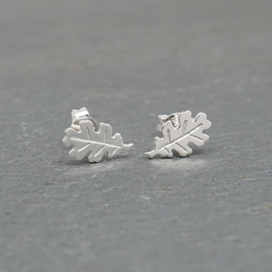 Oak Leaf Studs